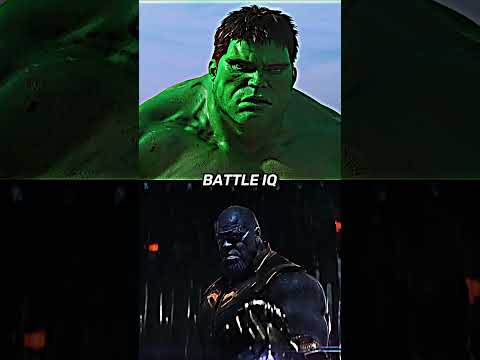 Hulk (2003) vs Thanos #shorts