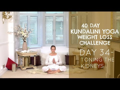 Day 34: Toning The Kidneys - The 40-Day Kundalini Yoga Weight Loss Challenge w/ Mariya