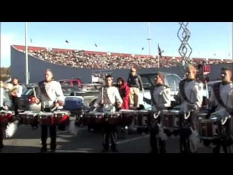 UMass Drumline: Eights Warm Up - Alumni Day 2008