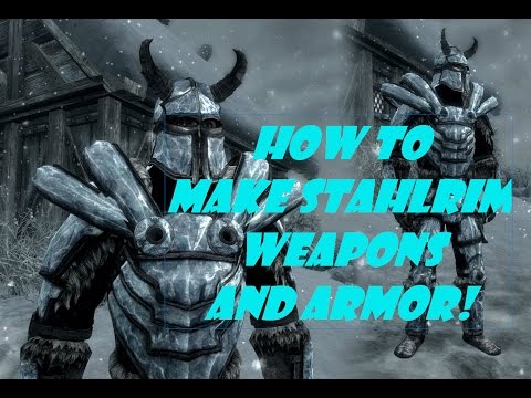Skyrim: Dragonborn DLC - How To Make Stalhrim Weapons and Armor! COMPLETE GUIDE! (XBOX ONE)