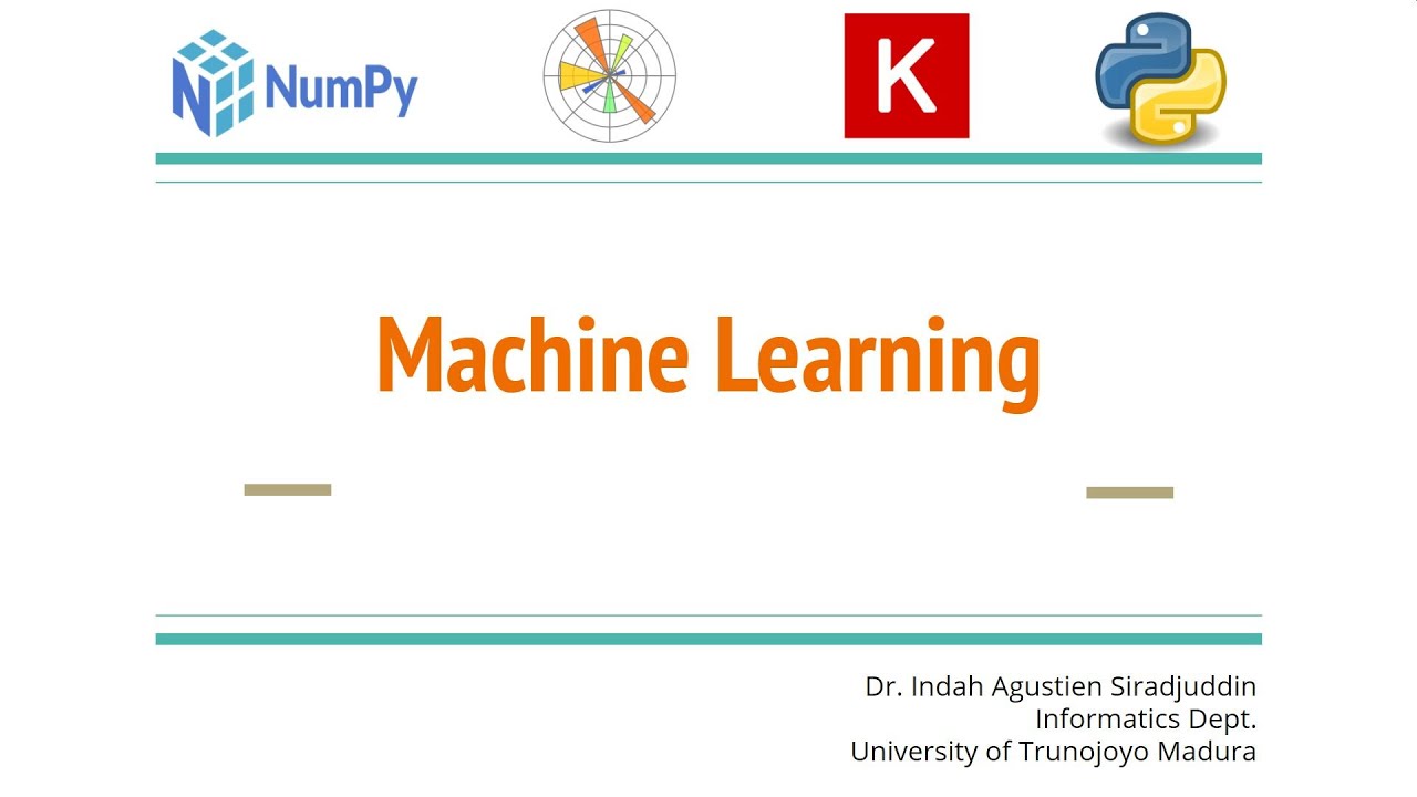 Pertemuan 3 : Machine Learning