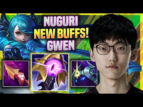NUGURI TRIES GWEN WITH NEW BUFFS! - FPX Nuguri Plays Gwen Top vs Graves! | Season 11