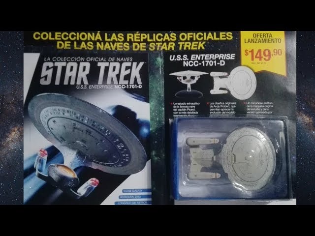 Vídeo relacionado con Hero Collector Star Trek - Nave USS Enterprise NCC-1701-D Dreadnought (All Good Things) - Colección Oficial de Naves estelares de Star Trek de Eaglemoss Collections