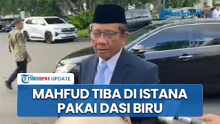 Mahfud MD Tiba di Istana Jelang Pelantikan Komite Reformasi Polri, Sempat Pakai Batik lalu Ganti Jas