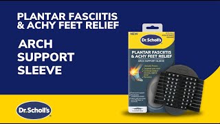 Dr. Scholl's Plantar Fasciitis & Achy Feet Relief Arch Support 