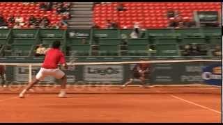 preview picture of video 'Gasquet, Wawrinka In Estoril Wednesday Highlights'