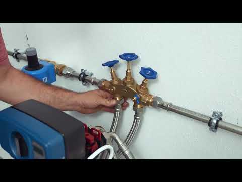 LFS Video: Montage Installation einer Wasserenthärtungsanlage Entkalkungsanlage - IWK Enthärter LFS Cleantec