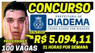 CONCURSO PREFEITURA DE DIADEMA 2026