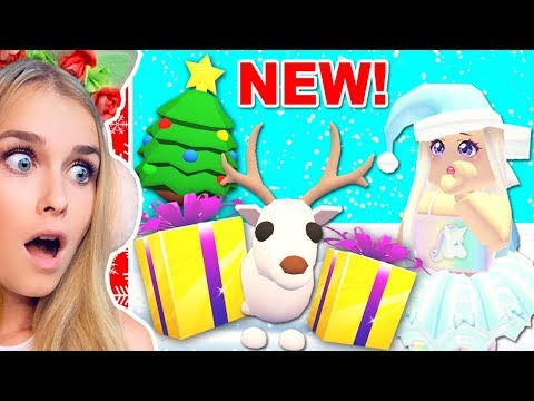 NEW Legendary PETS And ITEMS In NEW Christmas Update In Adopt Me! (Roblox)