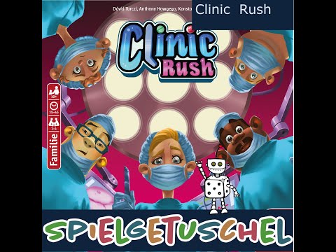 Spielgetuschel Review#25 - Brettspiel - Clinic Rush