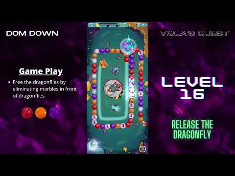 Viola's Quest 🟣🟠🔴 / Level 16 / Dom Down