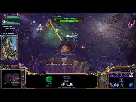 StarCraft 2 Protoss Covert Ops COOP Campaign Mission 5 - Night Terror