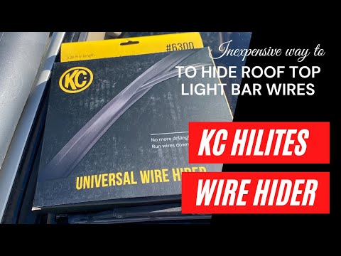 Hide those wires/ KC Universal Wire hider
