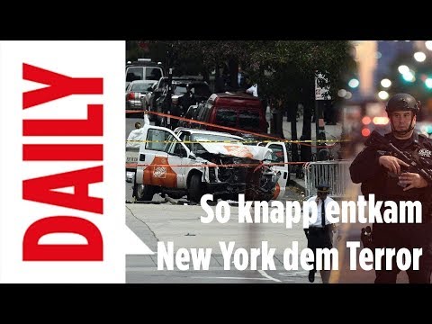 New York entkommt dem Terror - Explosion in Manhattan / BILD Daily 11.12.17