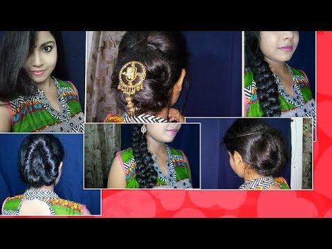 5 KARVA CHAUTH easy HAIRSTYLES 2017 / BEST EVER EASY HAIRSTYLES / sneha with you