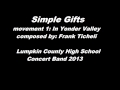 Simple Gifts mvt 1: In Yonder Valley