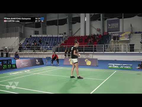 Match point - Kaloyana Nalbantova vs Lisa Curtin - WS, Final - EJC 2022