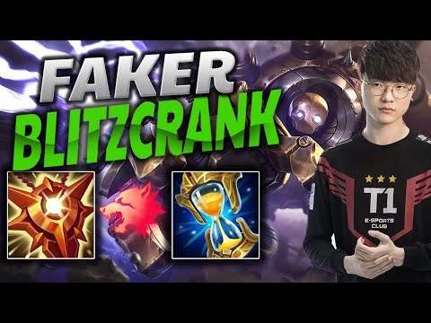 FAKER BLITZCRANK SUPP GAMEPLAY + [LIVE STREAMING] | Patch 11.18 / Season 11 #LeagueofLegends