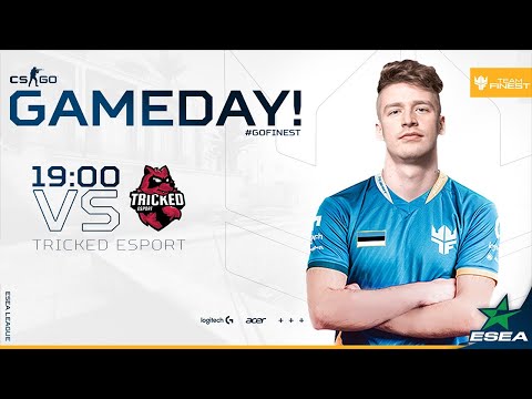 לייב סיאס - מחזור שמיני | Team Finest vs Tricked Esport (ESEA Advanced) עם רונן! 🔴