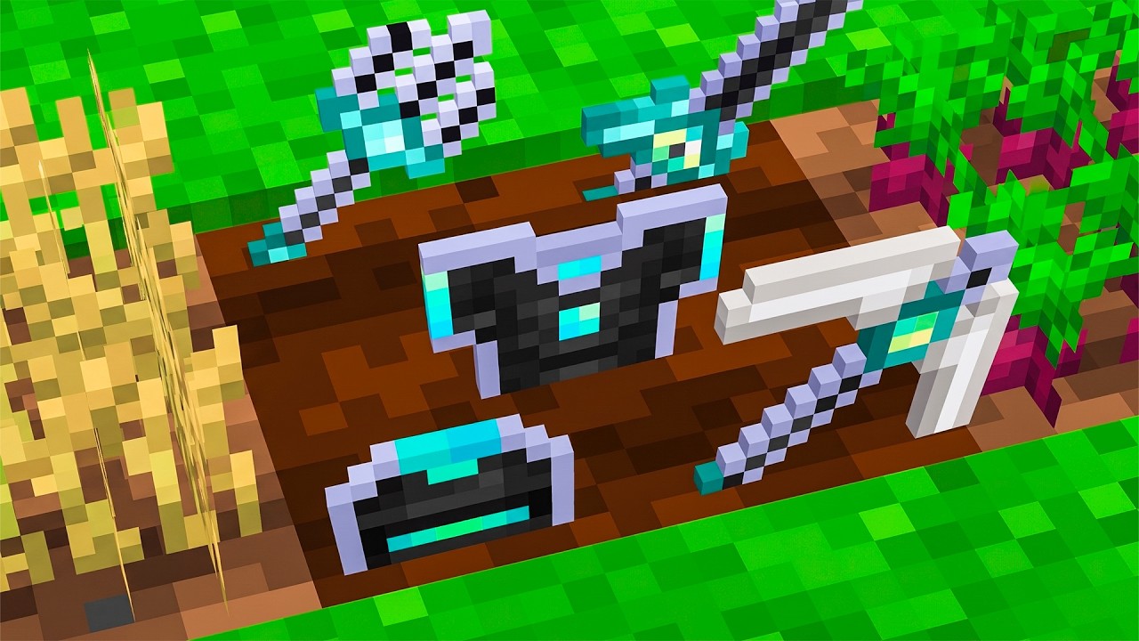 MINECRAFT MA PUOI PIANTARE GLI OGGETTI DELL'INFINITO