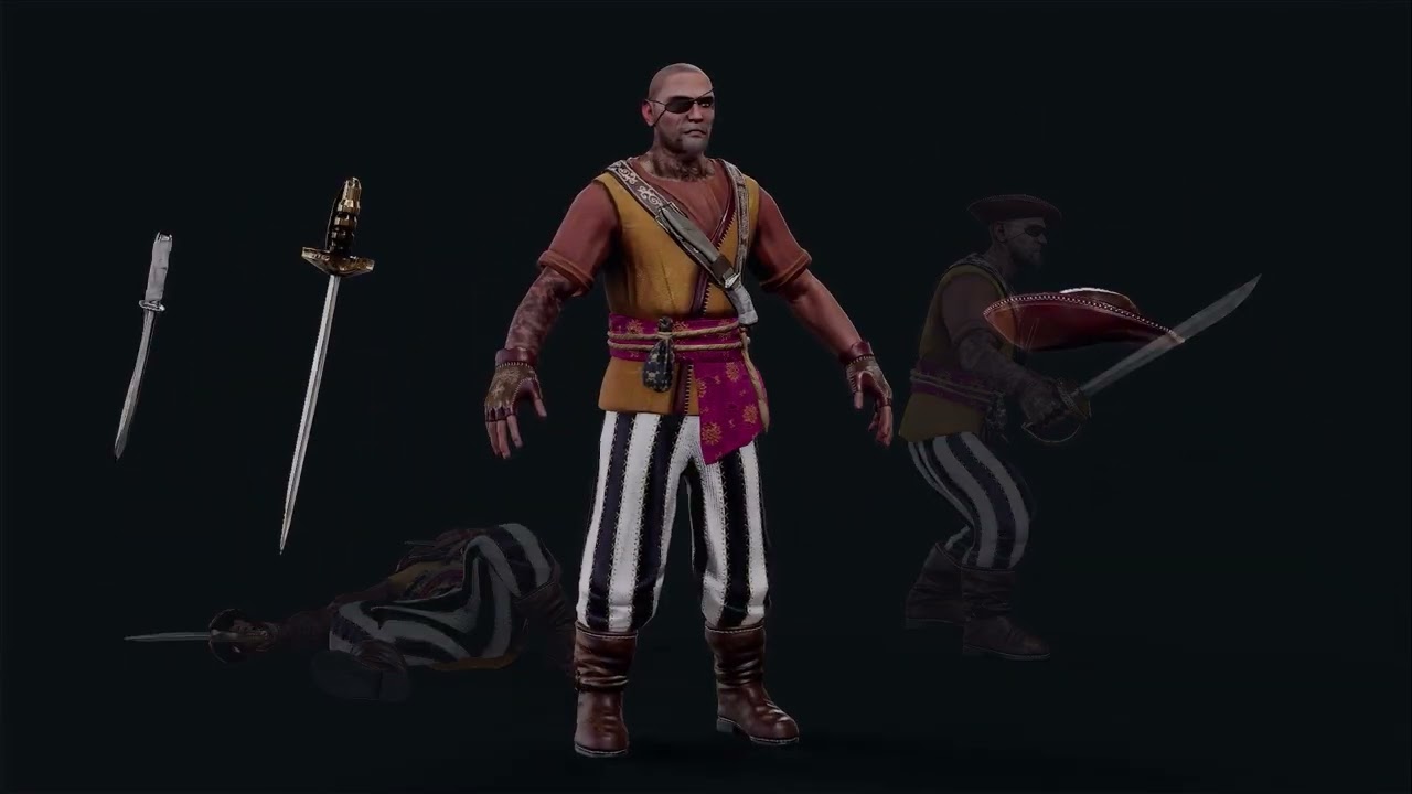 PIRATE 9R 3D Model