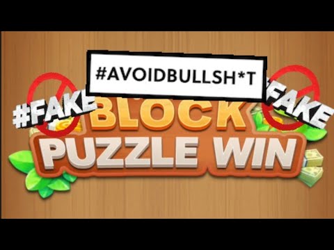 Block Puzzle Win (Early Access) can you win money playing games scam game avoid fake - YouTube