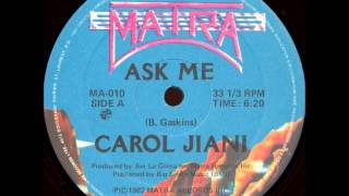 Carol Jiani - Ask Me