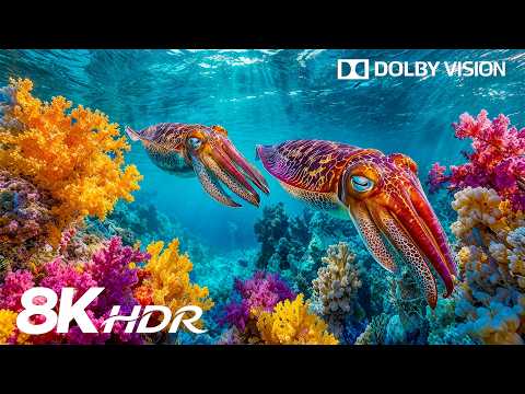 Mesmerizing Coral Reef Ecosystem in 8K HDR | Dolby Vision™
