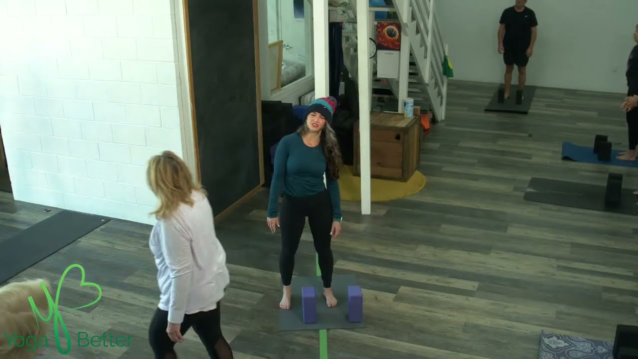 Level 2 - 745am w/ ANDRIA 12.2.24 YOGA BETTER ON LINE! (class starts @ 00:03:07; ends @ 00:59:45)