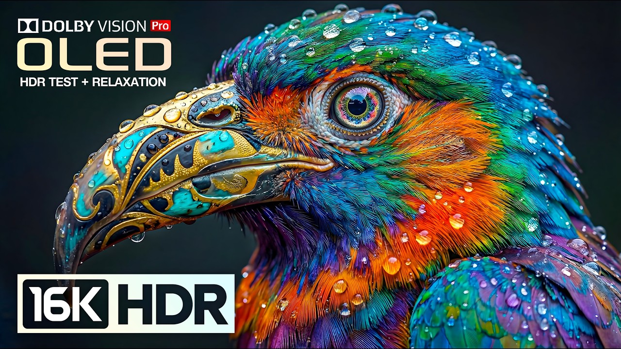 Absolutely Unique OLED 16K Video | Dolby Vision 8K HDR 240fps (8K/4K Video TV)