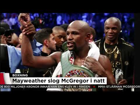 Paolo Roberto: "Imponerad av McGregor" - Nyheterna (TV4)
