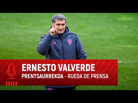 Imagen de portada del video 🎙️ Ernesto Valverde | pre Athletic Club-Deportivo Alavés I 1/8 Kopa 2023-24