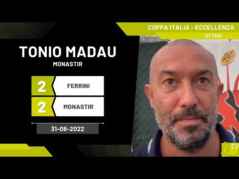 Tonio Madau allenatore Monastir 31-08-2022 - Diario Sportivo