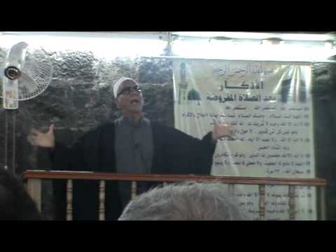 خطبة الشيخ أحمد صياصنة ضد التخريب وتأكدياً على سلمية الثورة