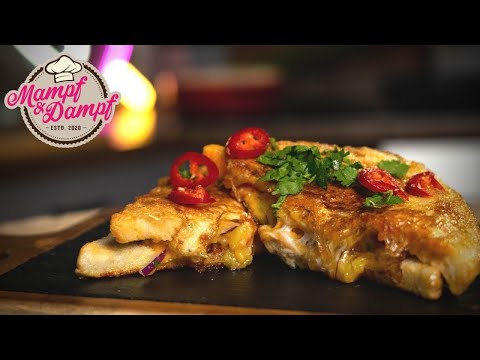 Bestes Chicken Sandwich! Rustikales Sandwich Rezept! Einfach schnell und mega lecker! 🍞