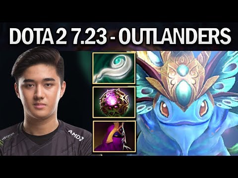 EG.ABED TRYING OUT PUCK IN DOTA 2 7.23 - OUTLANDERS GAMEPLAY