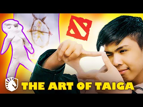 Taiga the Artist | Creating the TL Dota Supporters Club Sprays