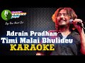 Timi Malai Bhulideu Karaoke Track With Lyrics | Adrain Pradhan | 1974 AD