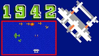 1942 (Famicom, 1985 / NES, 1986) – Full Game Session Single Player 🛩️💥🏅