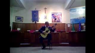 'O CAFE' - Domenico Modugno .- Classical Neapolitan Song for solo guitar