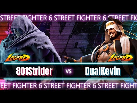SEASON 3 🏆SF6 801Strider (M.Bison) vs Dual Kevin (Rashid)🏆