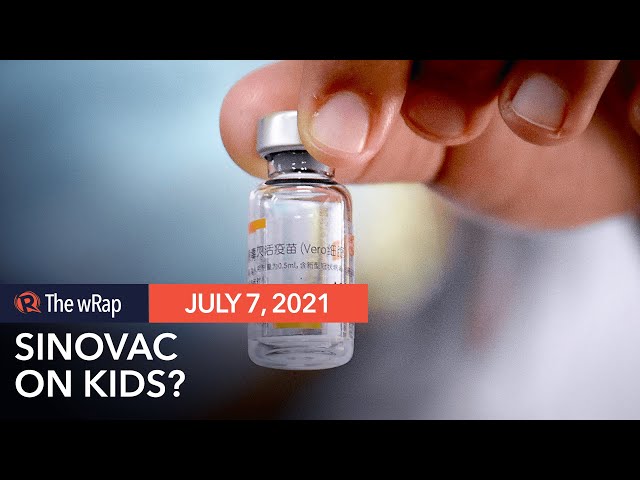 Philippine FDA studying use of Sinovac vaccine on kids