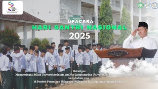 Upacara Hari Santri Di Universitas Islam An Nur Lampung Dan Universita