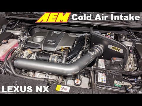 Lexus NX300 getting AEM Air Intake Upgrade