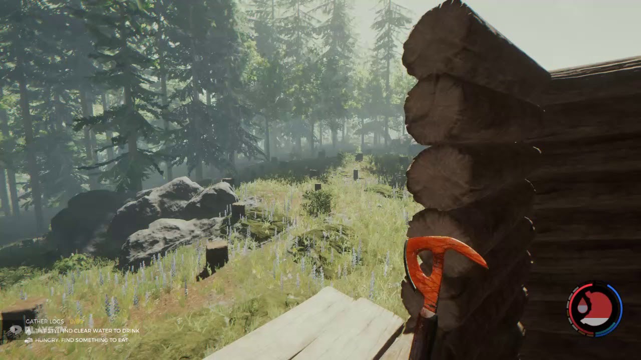 The Forest: loud scream