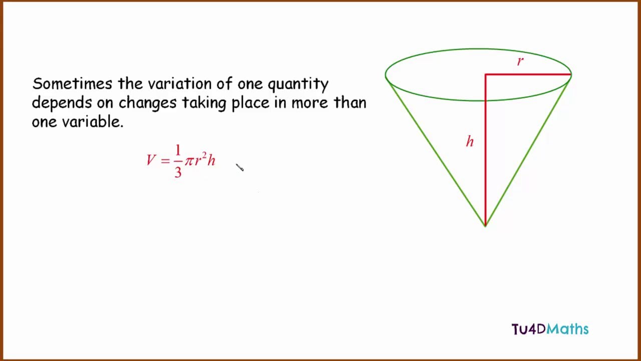 1. Partial Differentiation - An Introduction