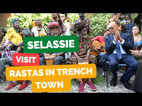 Selassie visits Rasta for Heritage Week in Jamaica