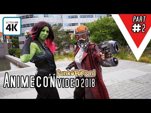 [2/3] Animecon 2018 in 4K | Fistbumpbros & Funkopops.nl Game