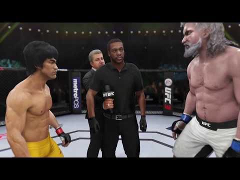 Bruce Lee vs. The Witcher (EA Sport UFC 3) - Crazy UFC 👊🤪