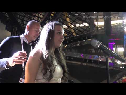 Federica Falzon - Diamonds (Malta) Second rehearsal and backstage